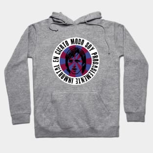 Cruyff design in Barça colours with quote Hoodie